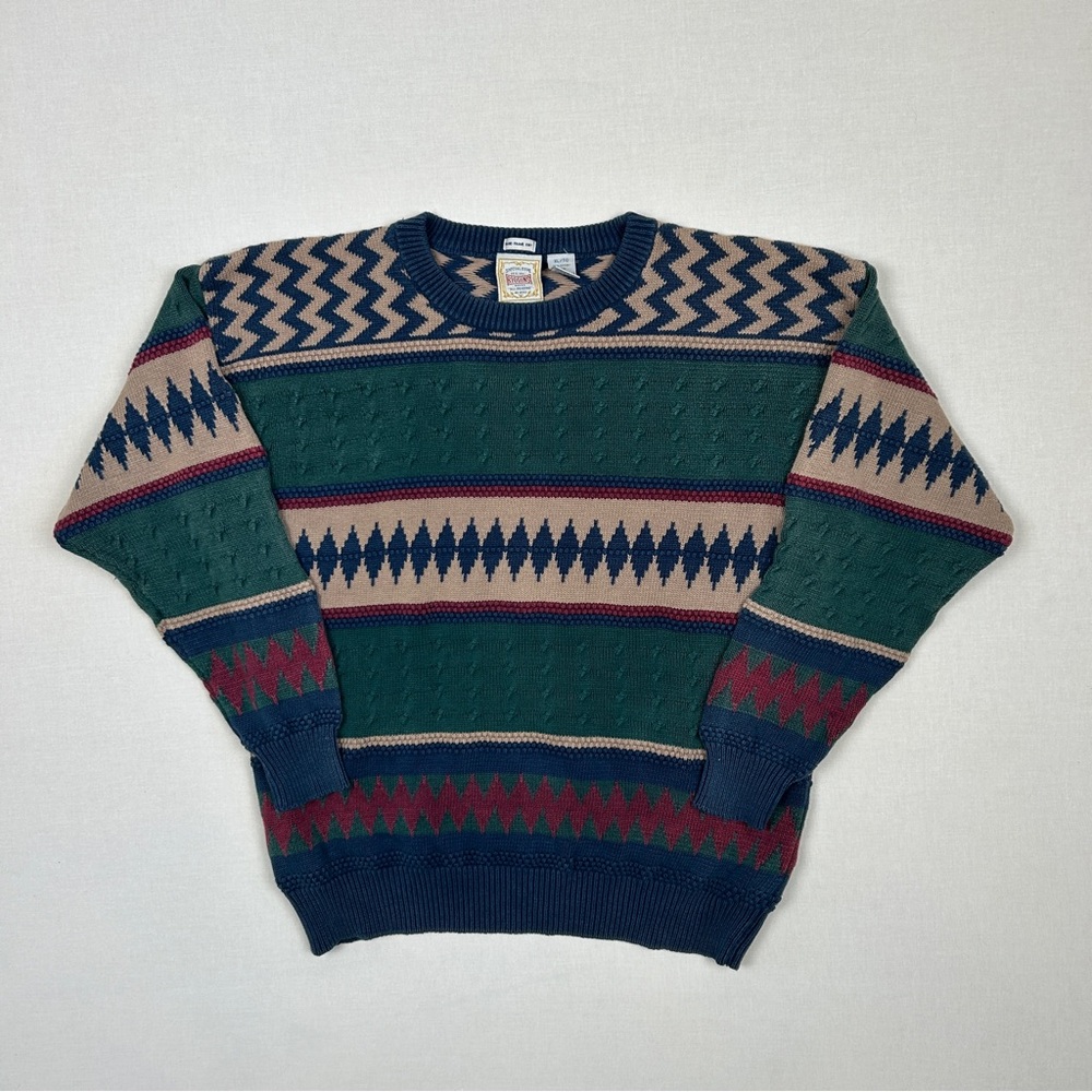 1990s Riggins Pattern 3D Knit - Picture 1 of 4